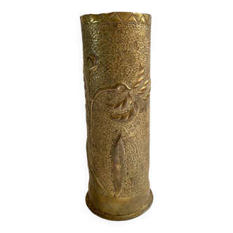 Brass vase shell casing 14/18