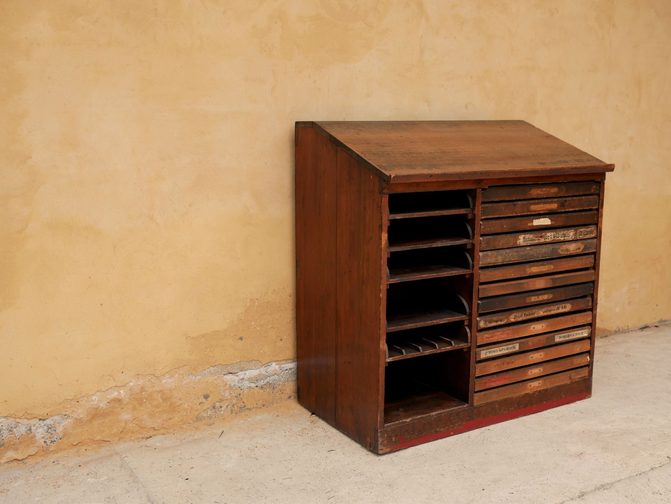 Vintage printing furniture - Craft furniture