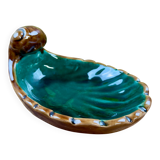 Decorative ceramic catchall in leaf shape – vintage