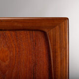 Danish teak high buffet, 1960s
