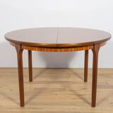 Mid-Century Round Extendable Dining Table from McIntosh, United Knigdom, 19
