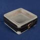 Jacques Adnet Hand-Stitched Leather Ashtray, France 1950