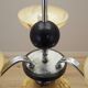 Glass chandelier, Danish design, 1970s, production: Denmark