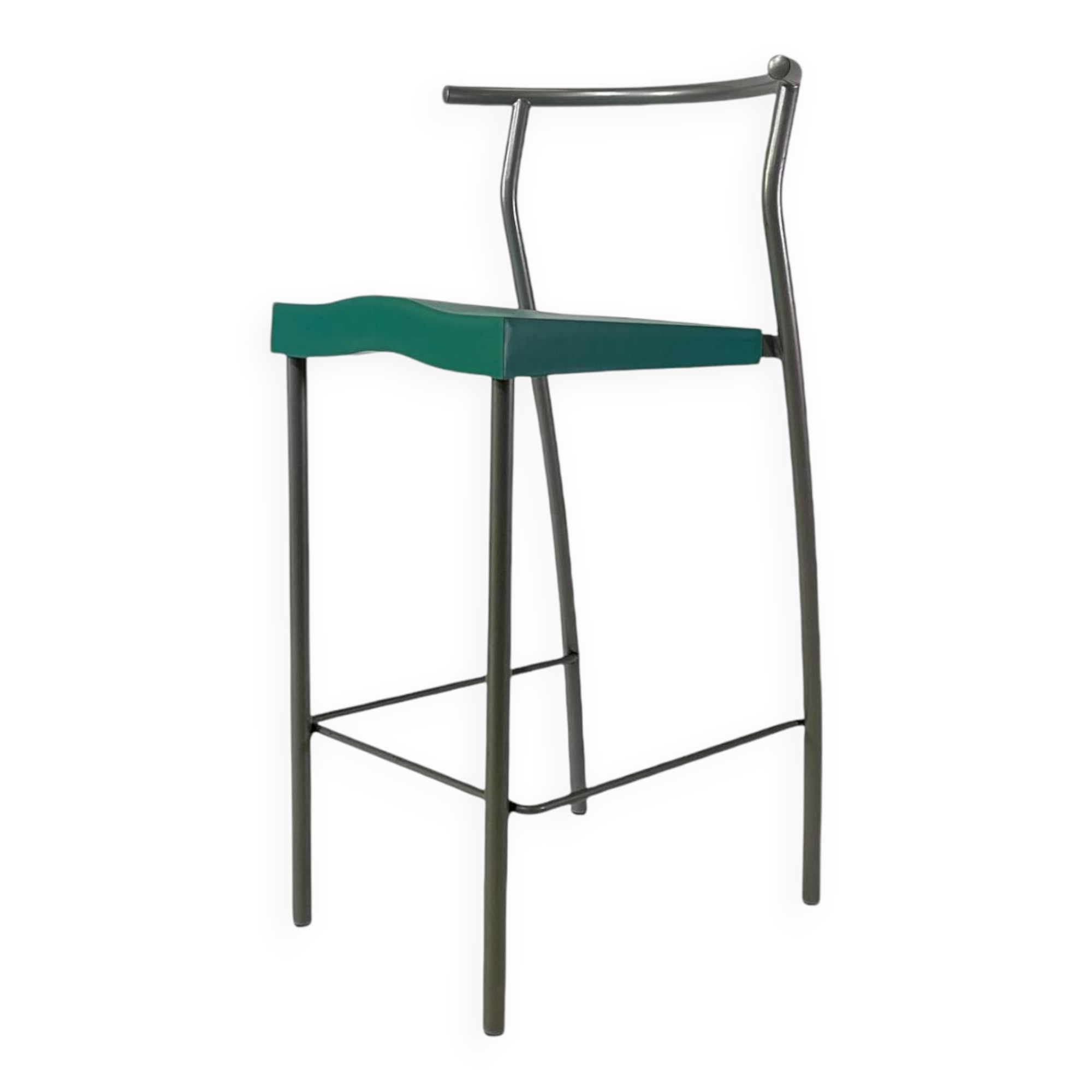 Set of 2 High Globe bar stools H.65cm Starck for Kartell