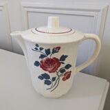 Old flowered teapot badonviller