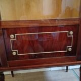 Showcase Louis XVI style mahogany