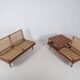 Set of Danish armchairs TV161 designed by Hans Olsen for Bramin, 1950s