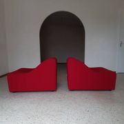 Pair of chromatic swivel armchairs by Kwok Hoi Chan, Steiner