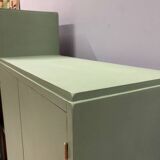 Asymmetrical wardrobe from the 1950s.