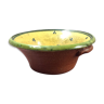 Small glazed pottery salad bowl