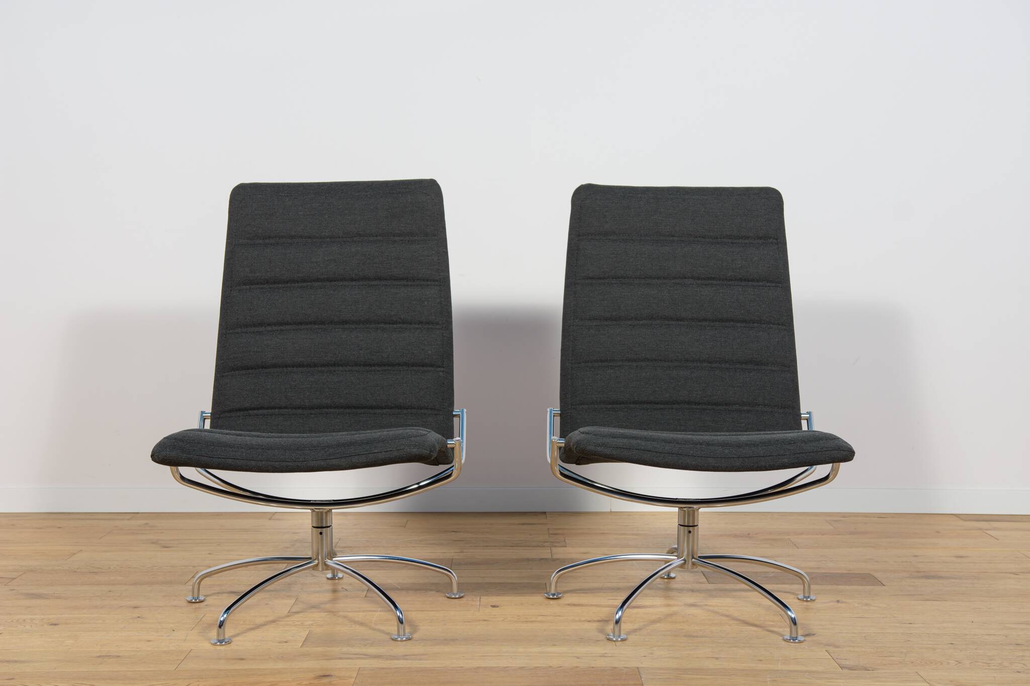 Mid Century SAS Copenhagen Airport Lounge Chairs by Jens Ammunsen for Fritz