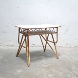 Vintage rattan desk