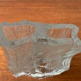 Vintage Glass Block Vase