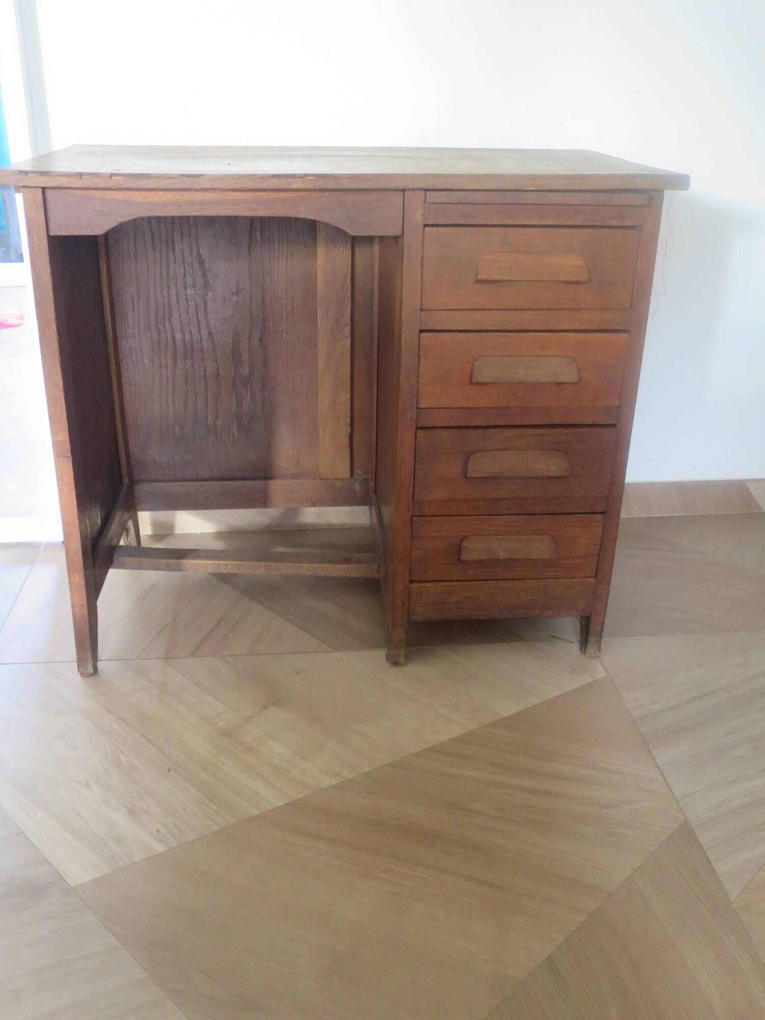 Vintage-Modern-Scandinavian Desk - 1950s - 4 drawers - Children's range
