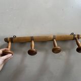 Portemanteau en bois ancien