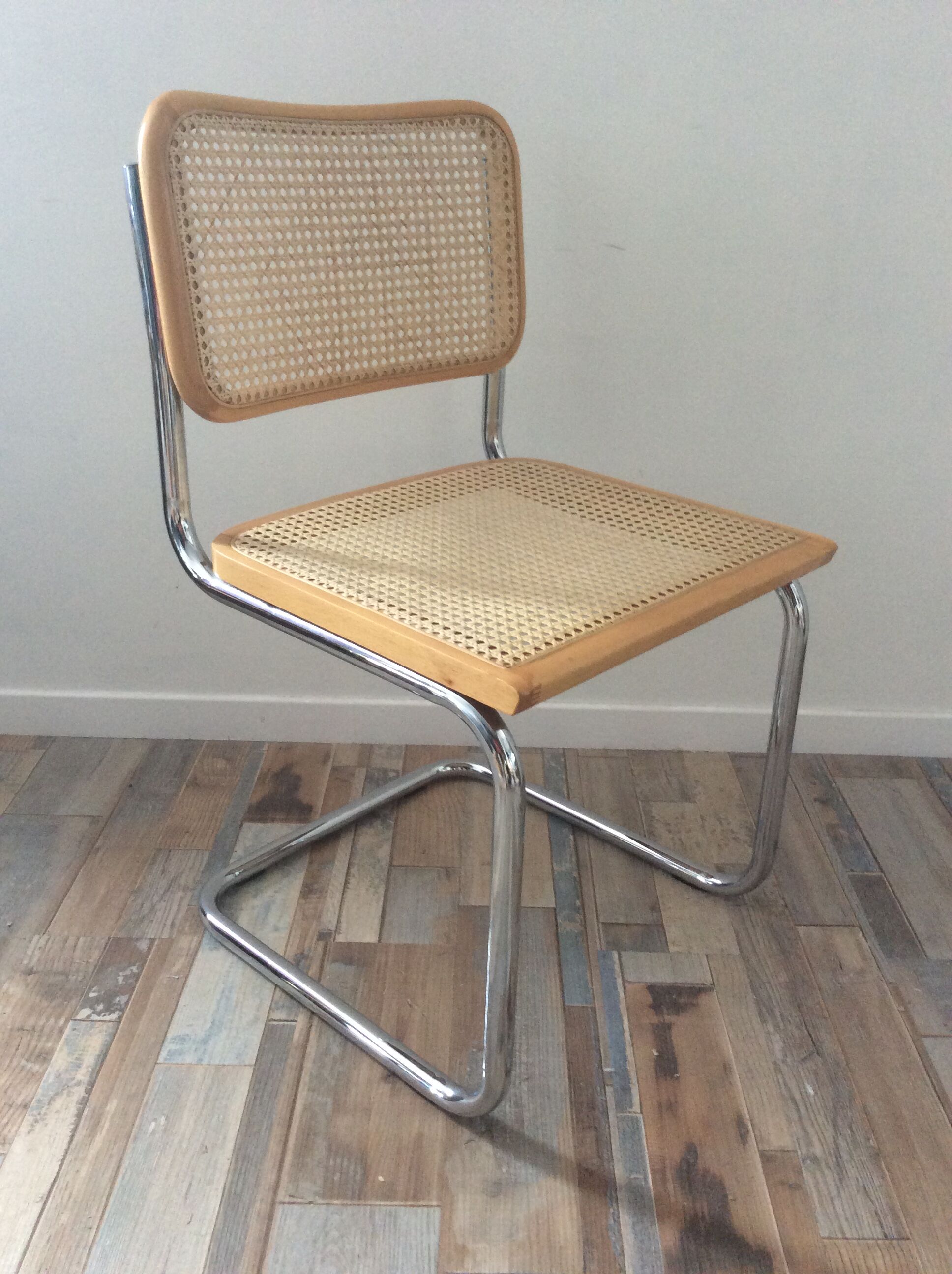 Série de 4 chaises Marcel Breuer Cesca B32