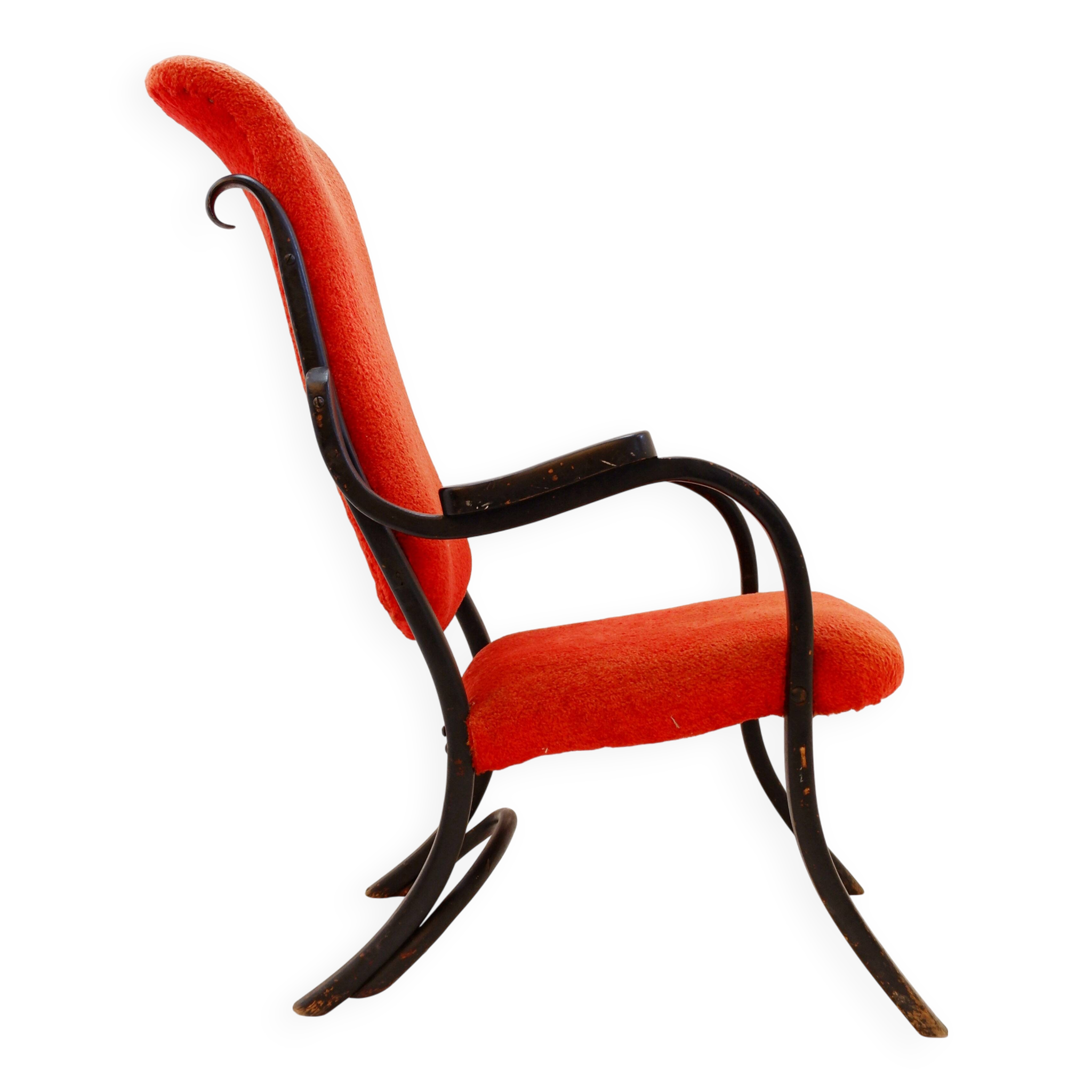 Fauteuil en bois courbé de Jacob & Josef Kohn, années 1890