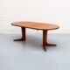 Danish extendable dining table 1960s