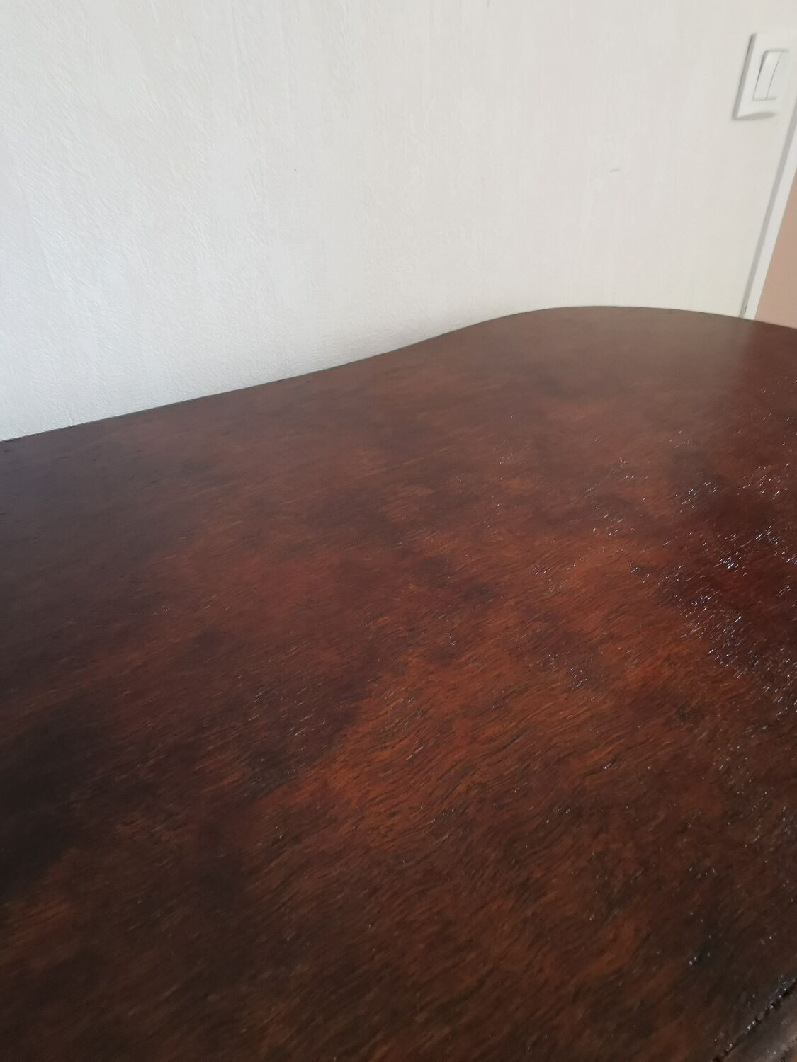 Wicker rattan counter bar 1970