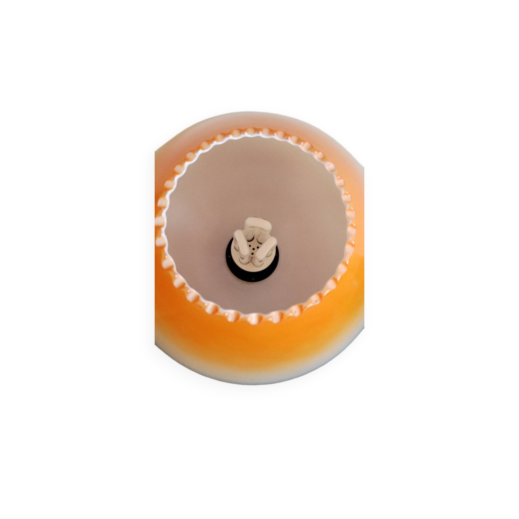 Suspension vintage orange