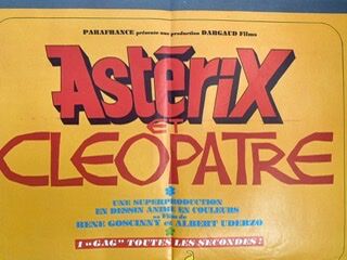 Original cinema poster Asterix and Cleopatra year 1968