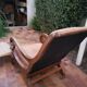 Colonial planter chair