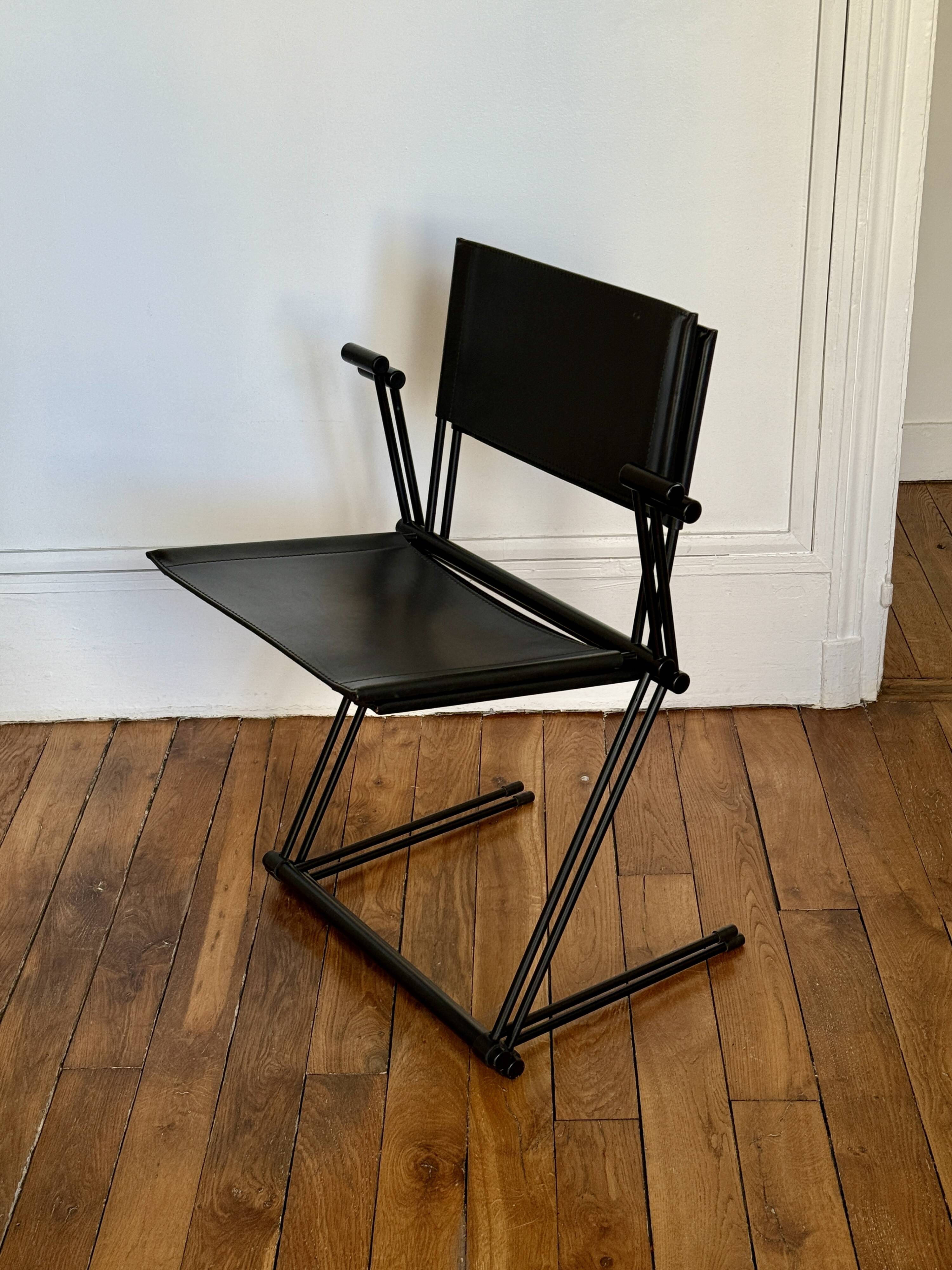 Pair of ballerina chairs by Herbert Ohl for Matteo Grassi 1990