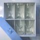 Set of 6 crystal stemmed glasses - large model - JG DURAND