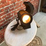 Vintage black metal cinema projector