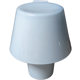 Vintage glass lamp model Gavik (white)