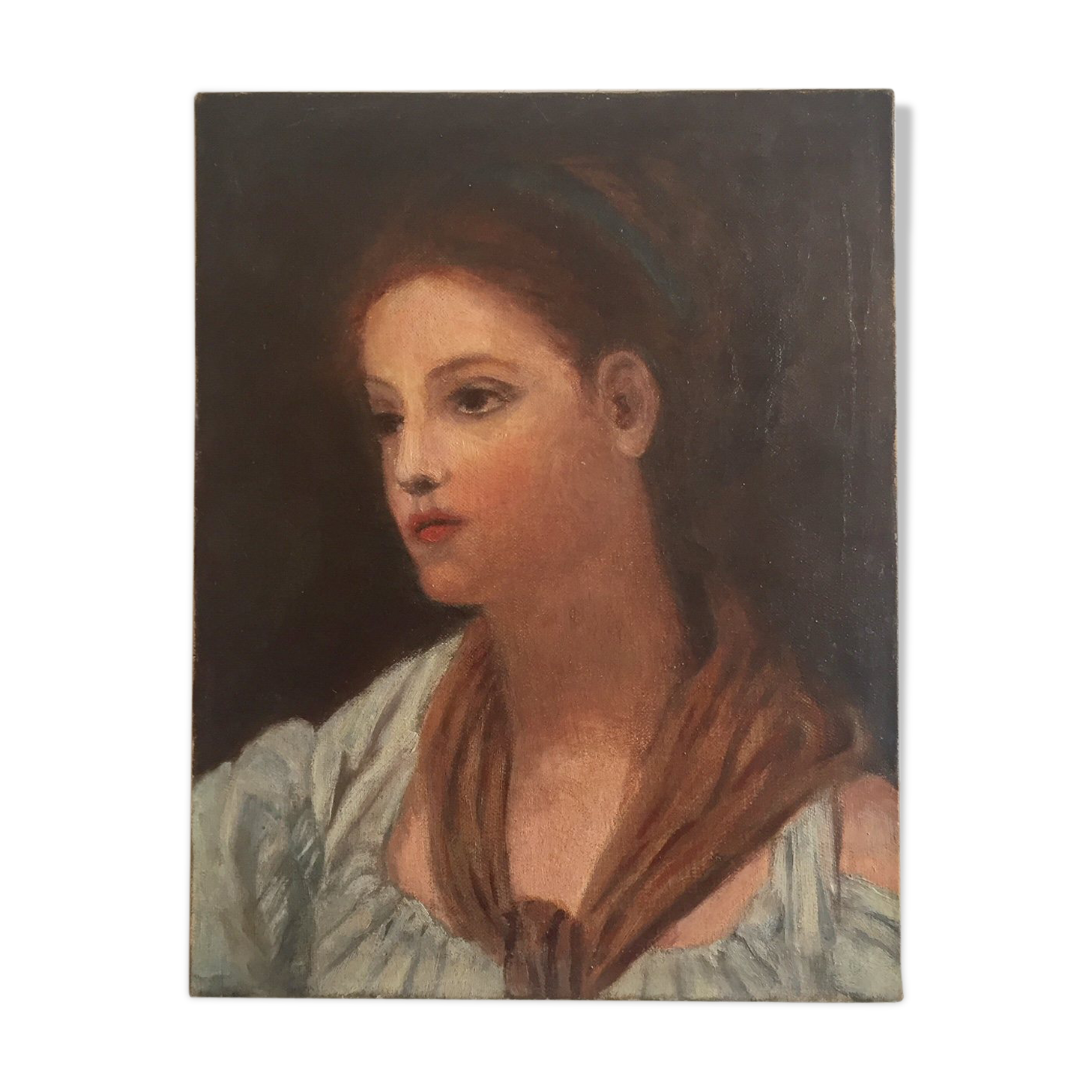 Portrait oil on canvas