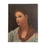 Portrait oil on canvas