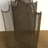 Brass firewall, chimney accessory