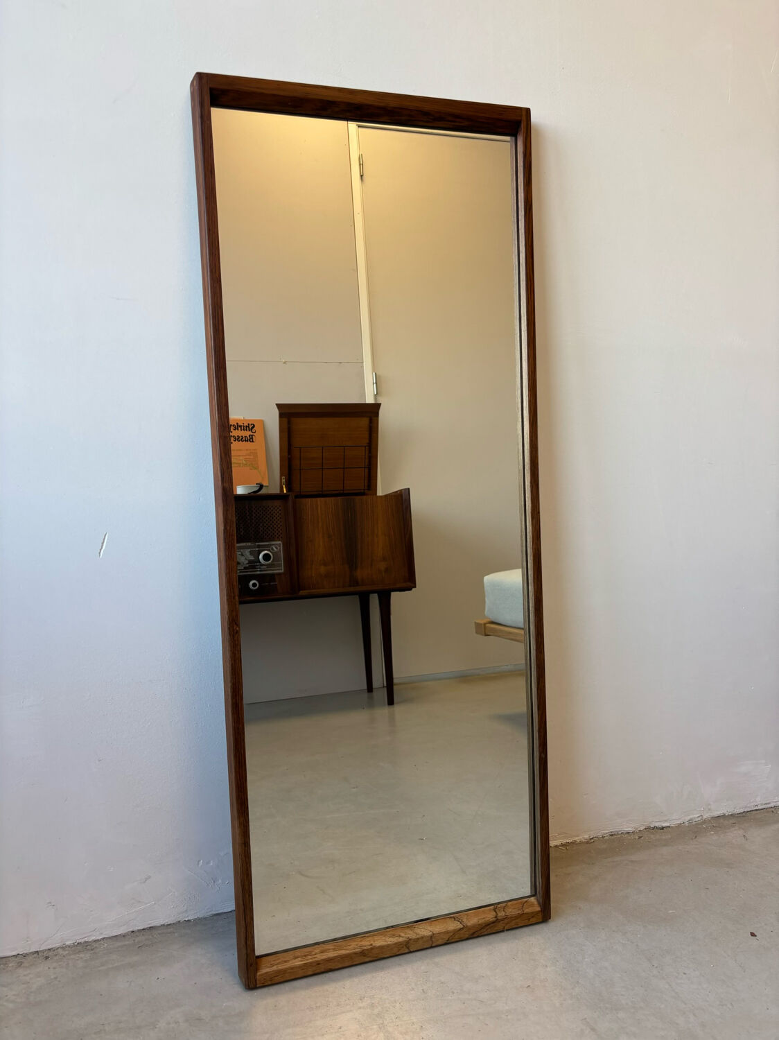 Miroir vintage Aksel Kjersgaard palissandre