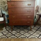 Scandinavian chest of drawers in teak