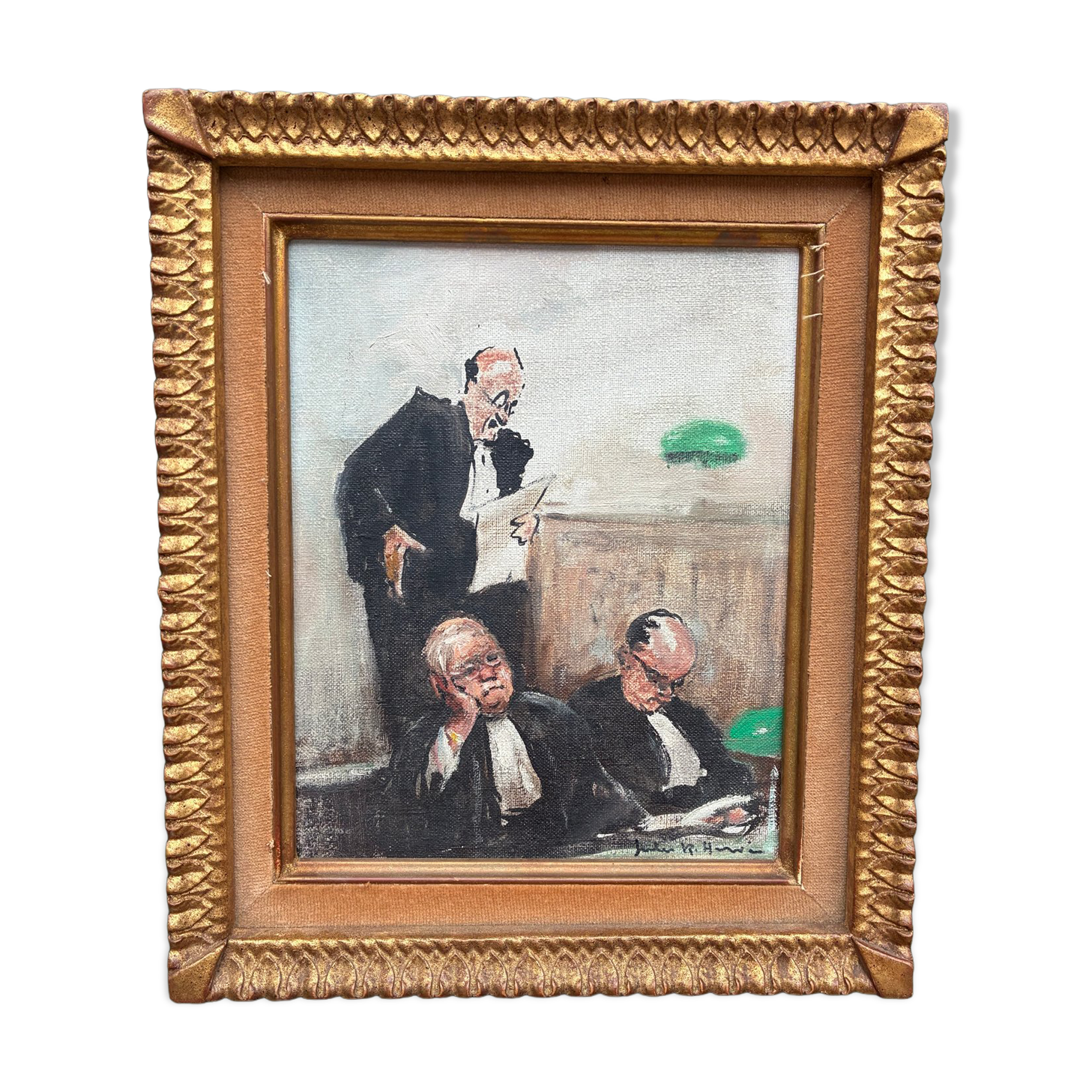 Jules René Hervé (1887-1981) - The Lawyers