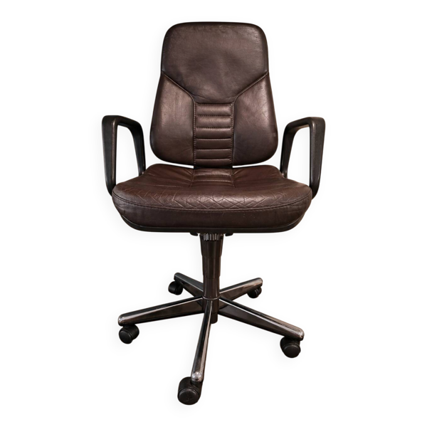 Fauteuil de bureau cuir Martin Stoll