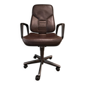 Fauteuil de bureau cuir Martin Stoll