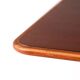 Mahogany bar table with steel base and carved stem