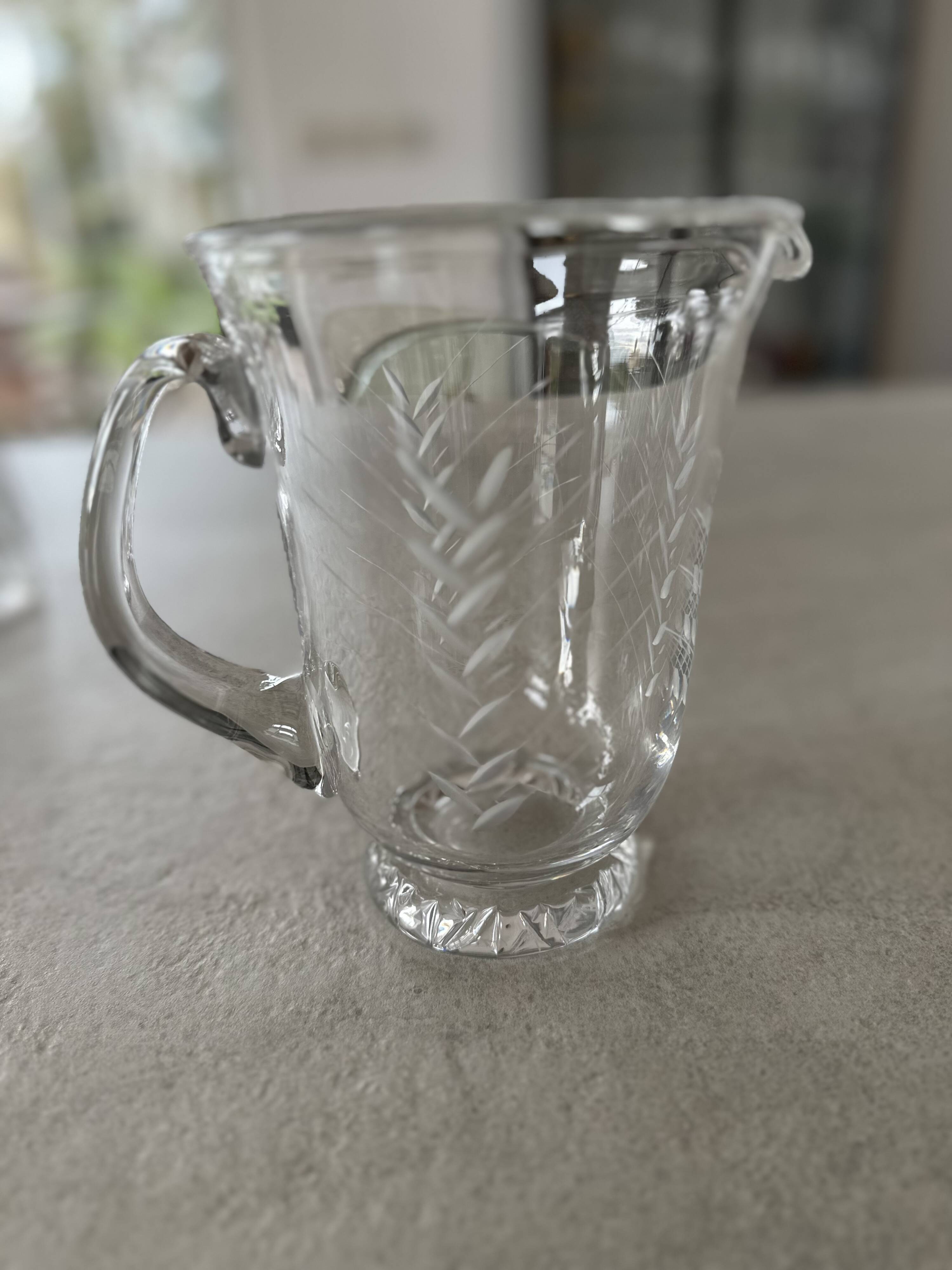 DAUM crystal glass set, KIM EPIS collection - 1950s