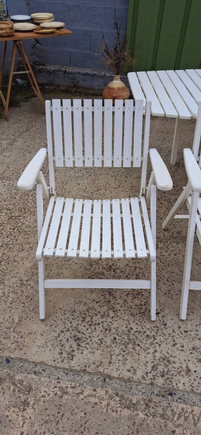 Antique garden furniture