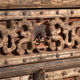Antique Chinese console with openwork decoration – China, circa 1900