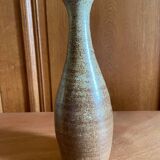 Speckled stoneware vase