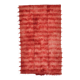 Tapis vintage tissé turc rouge doux 4x7, 128x216 cm