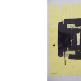 Björn Rönnquist, Composition, Lithograph, 1980s