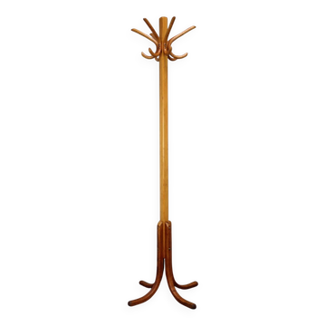 Vintage coat rack in the shape of a parrot in Bentwood - Thonet style - Early 20th century