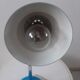 Vintage blue metal table lamp