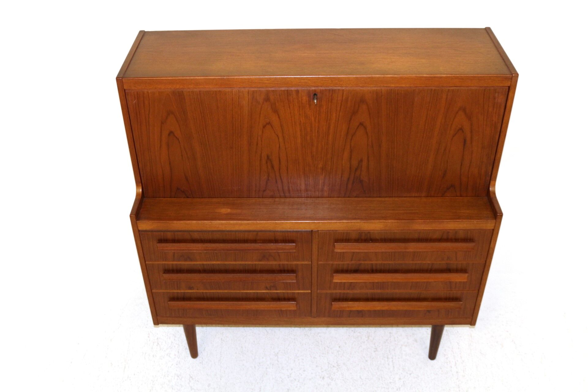 Teak secretary, Sigfrid Omann, Denmark, 1960