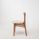 Chaise de salle à manger vintage du milieu du siècle par Rajmund Hałas, restaurée