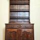 Vaisselier style louis xv en bois massif vers 1950
